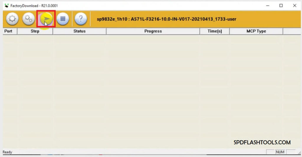 use SPD Factory Tool 